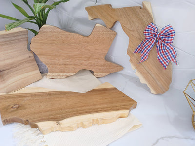 State Shaped Cheeseboard - READY TO SHIP ( RTS )