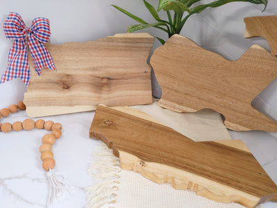 State Shaped Cheeseboard - READY TO SHIP ( RTS )