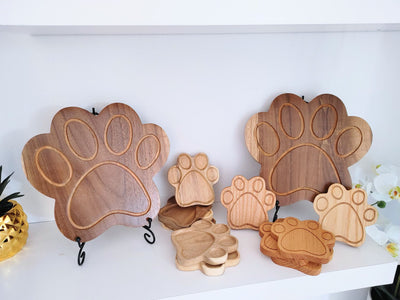 Custom Paw Shaped Cheeseboard- RTS