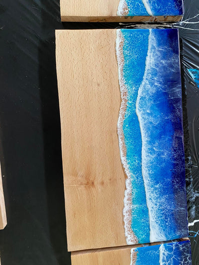 Custom Ocean Cheeseboard - TEAKWOOD - RTS