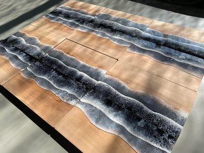 Handcrafted Onyx Wavy Cheeseboards- READY TO SHIP