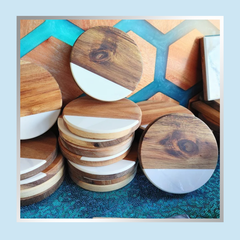 Custom Round Coaster Blanks ( set of 4 )