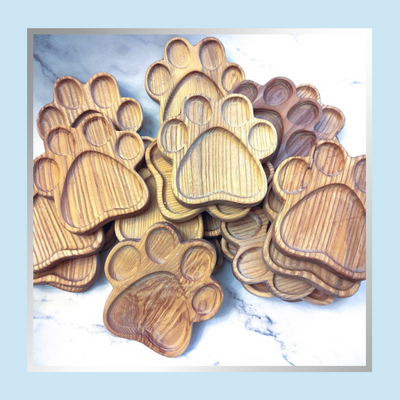 Custom Wood Animal Paw Blanks RTS