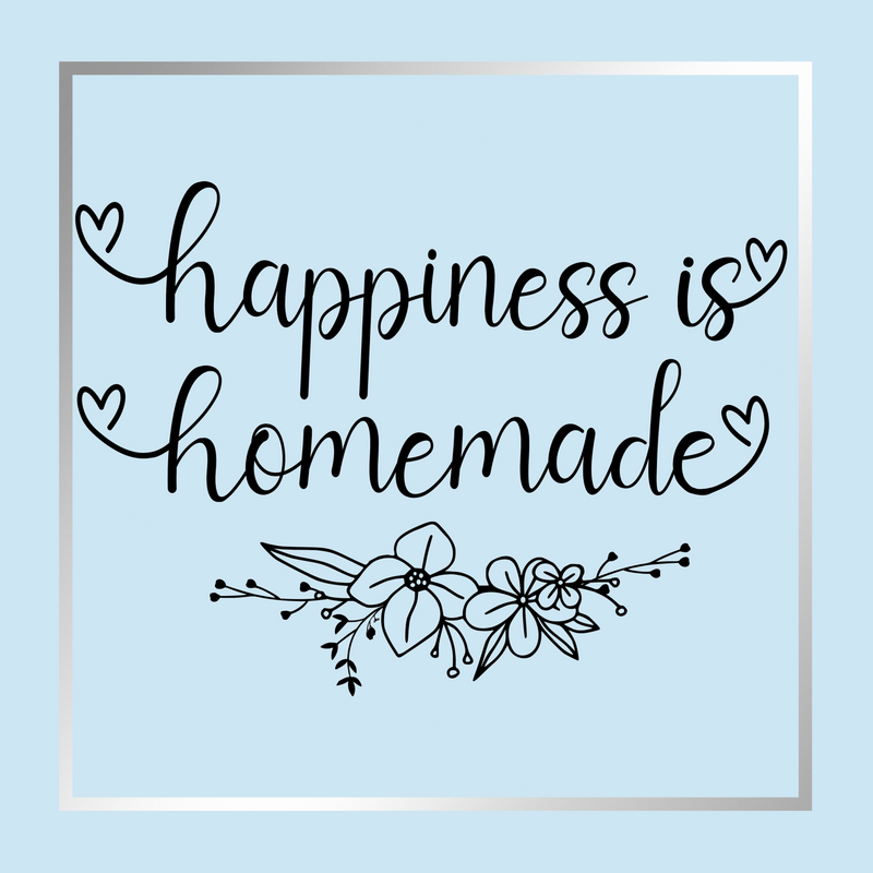 Happiness is Homemade SVG <<< Instant Download >>>