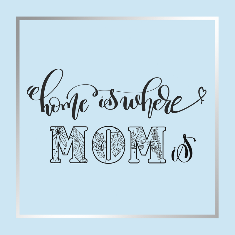 Home is where mom is SVG <<< Instant Download >>>